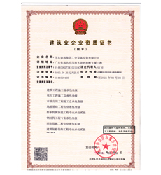 各類工程資質綜合證書